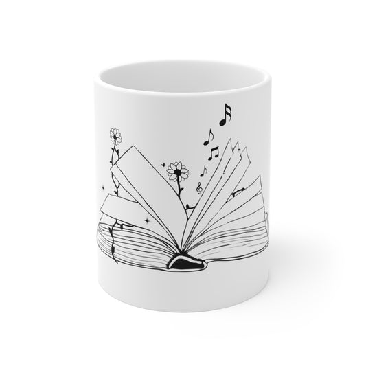 OPEN BOOK Mug 11oz