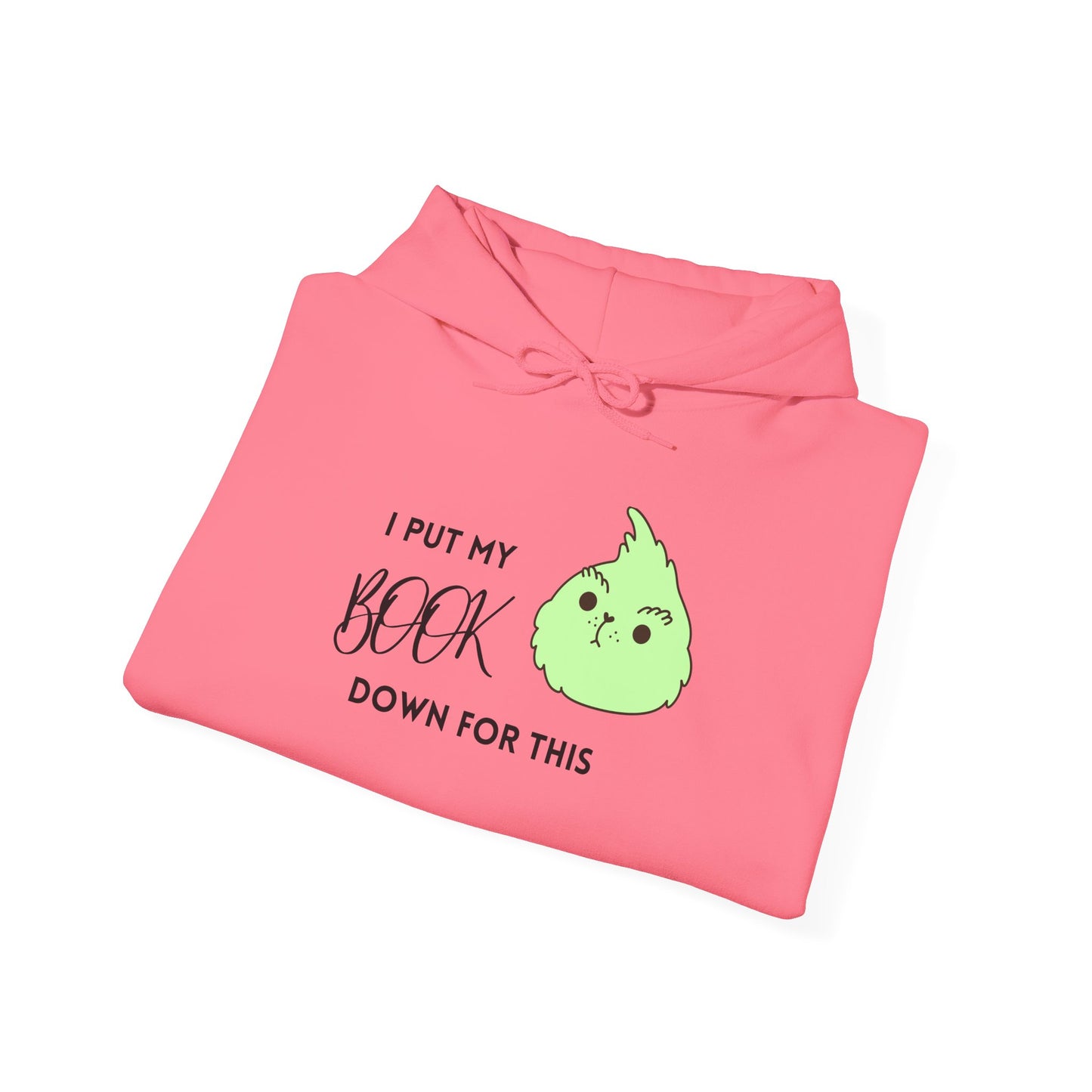 I PUT MY BOOK DOWN Hooded Sweatshirt