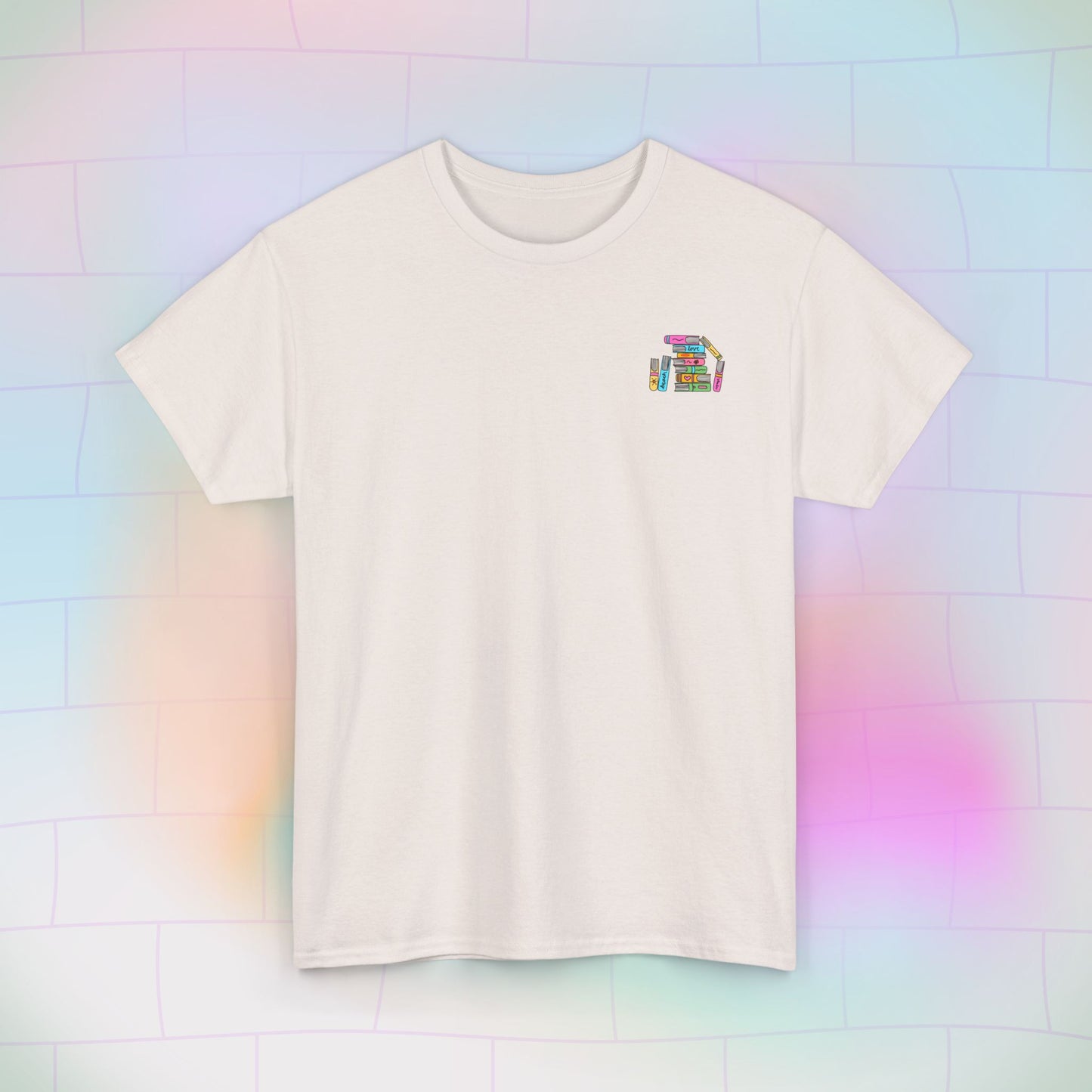 Booked at the Beach Heavy Cotton Tee