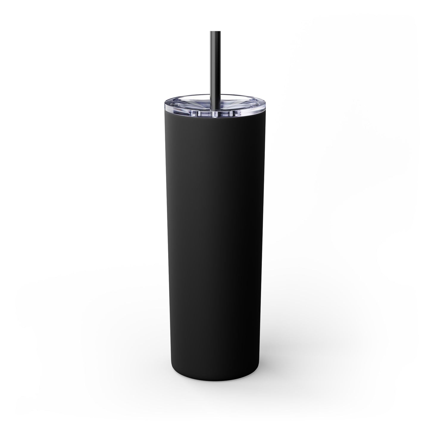 “SUSPECT…” Skinny Tumbler with Straw, 20oz