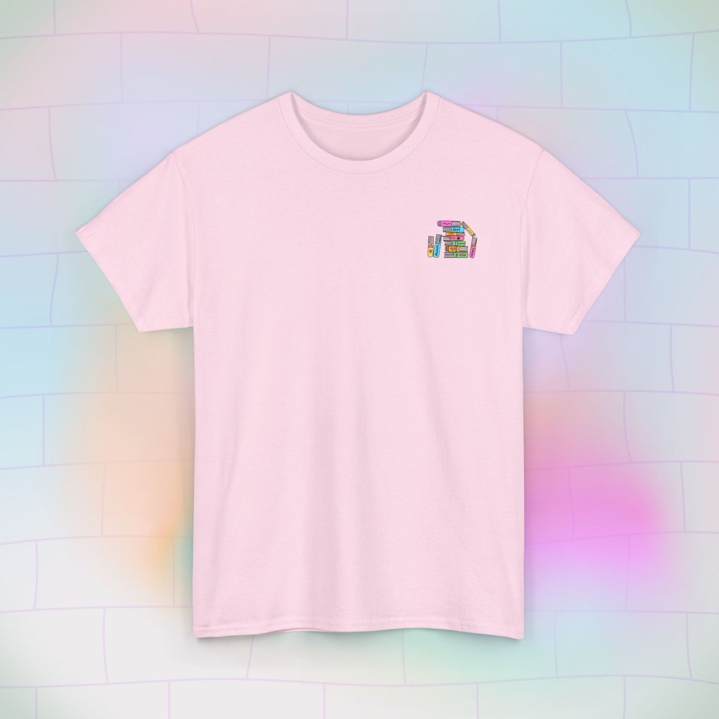 Booked at the Beach Heavy Cotton Tee