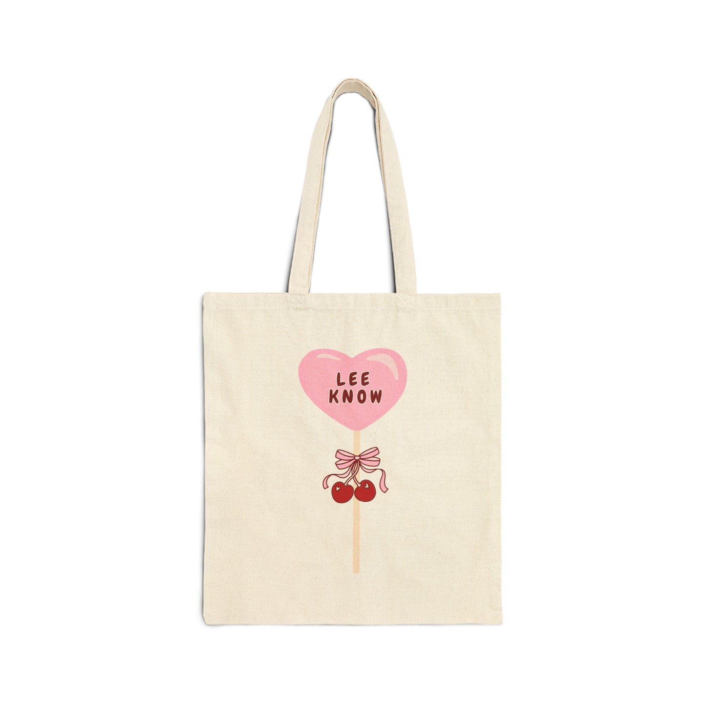 STAY SWEETS LEE KNOW Cotton Canvas Tote Bag