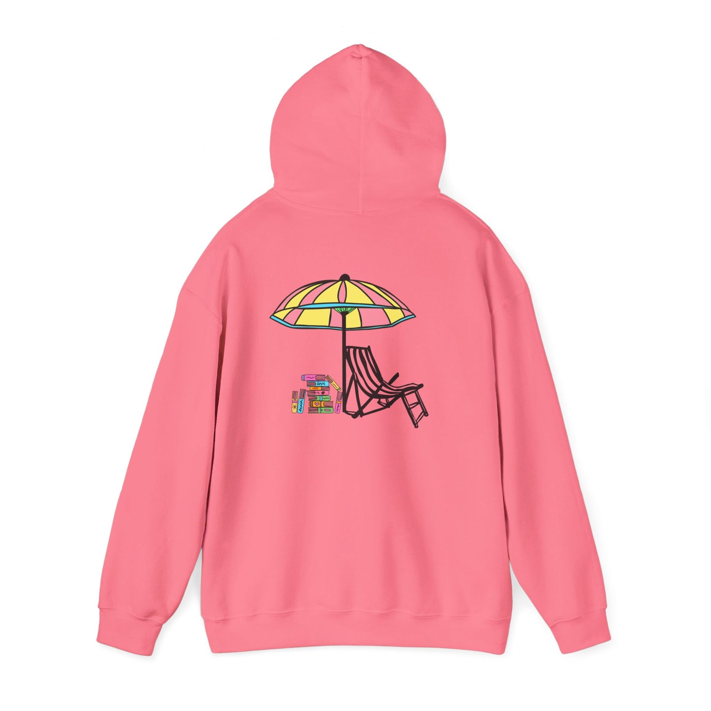Booked at the Beach Heavy Blend Hooded Sweatshirt