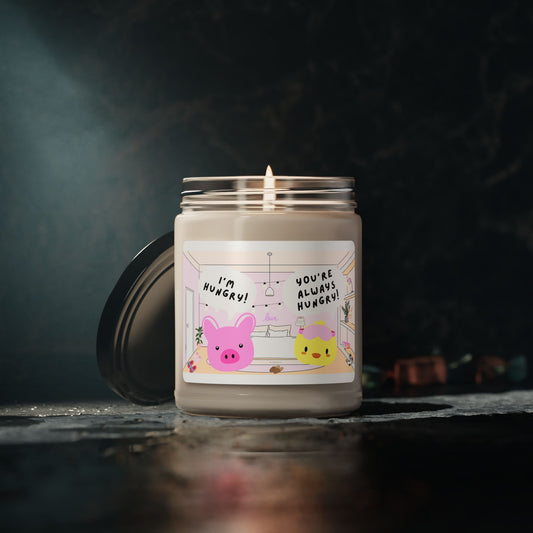 “IM HUNGRY” Scented Soy Candle, 9oz