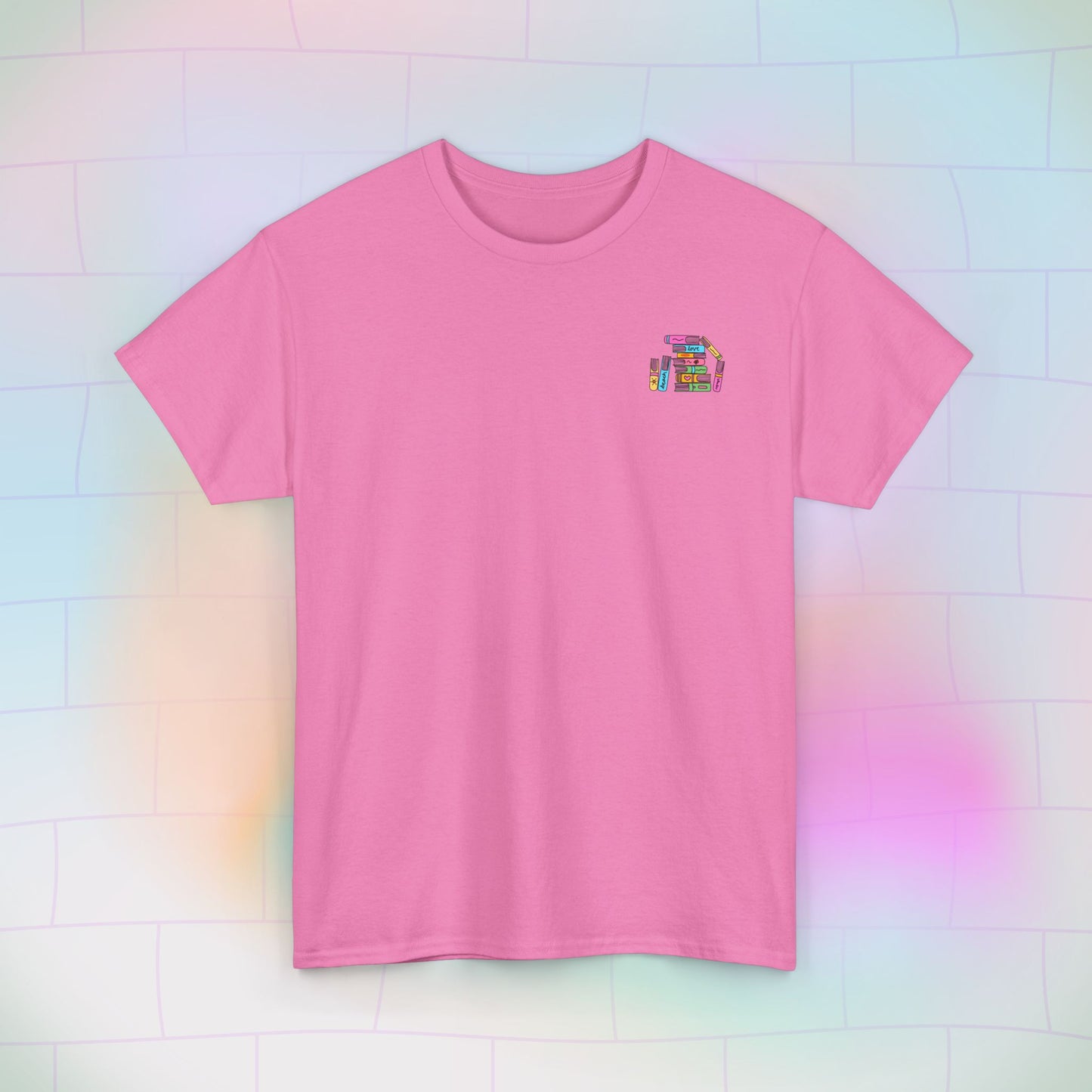 Booked at the Beach Heavy Cotton Tee