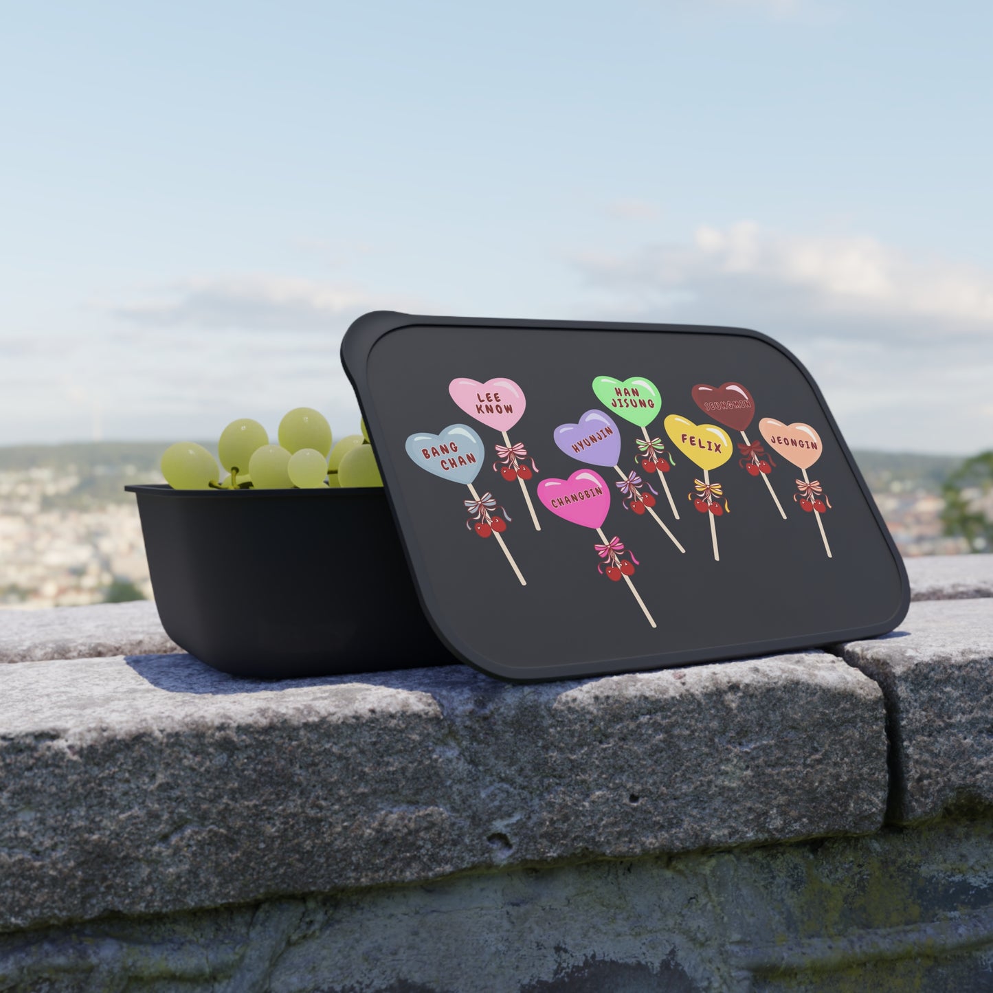 STAY SWEETZ PLA Bento Box with Band and Utensils