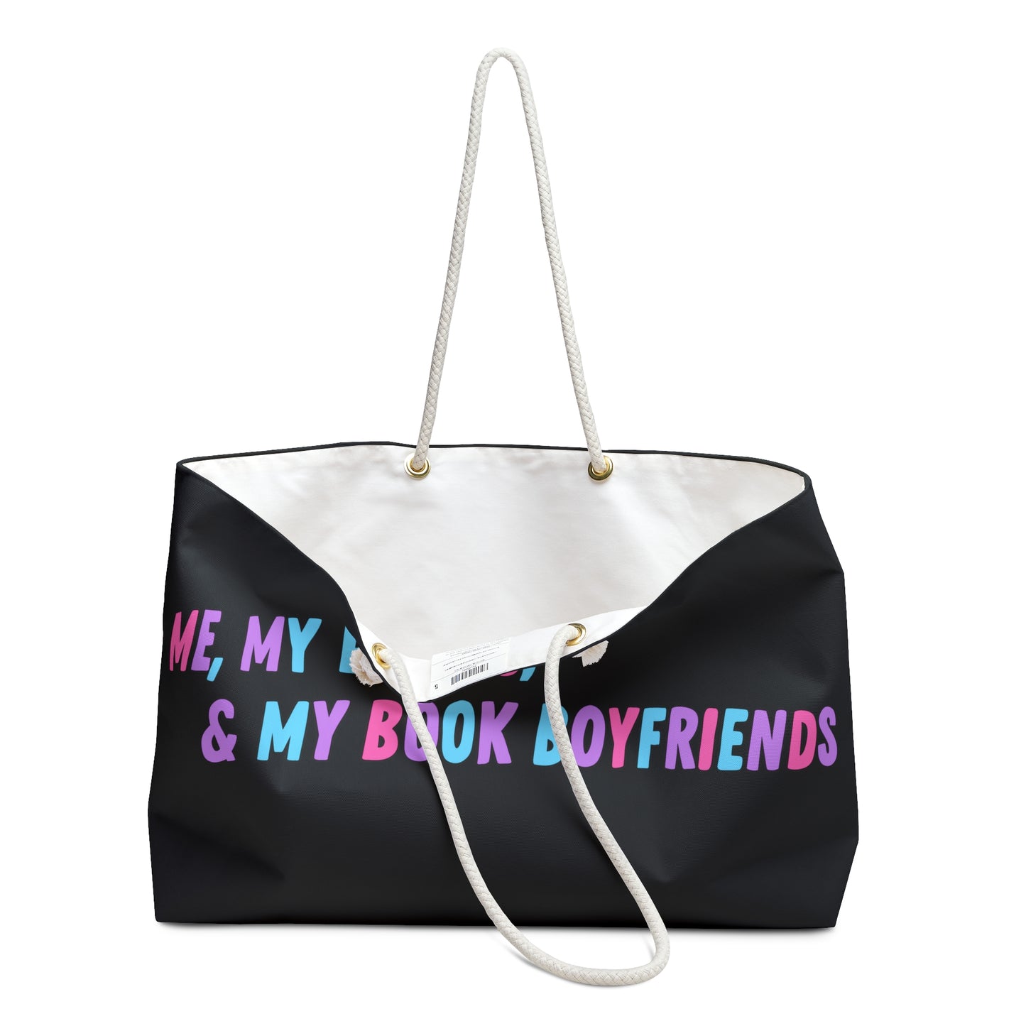 ME, MY BIASES, & MY BOOK BOYFRIENDS Weekender Bag