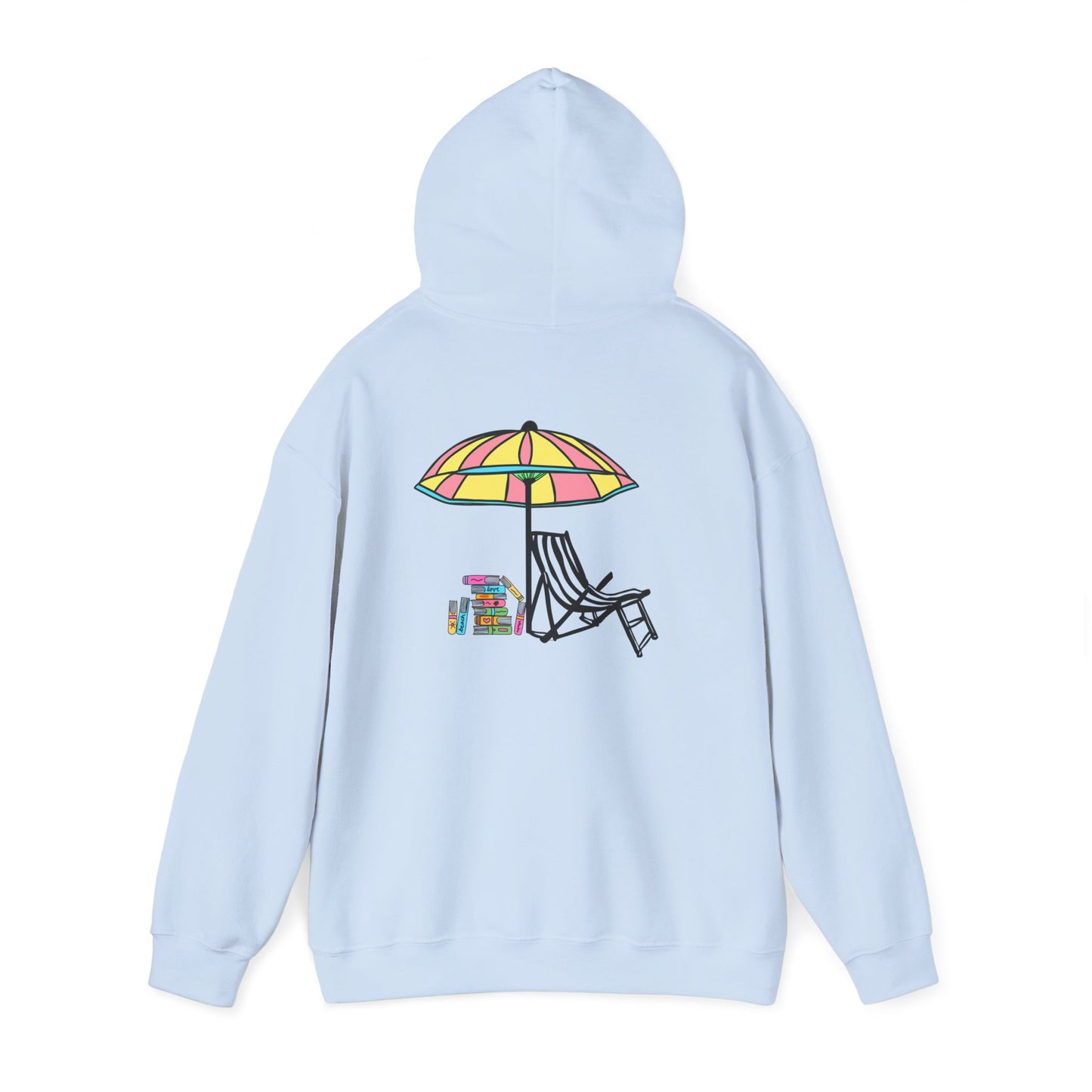 Booked at the Beach Heavy Blend Hooded Sweatshirt