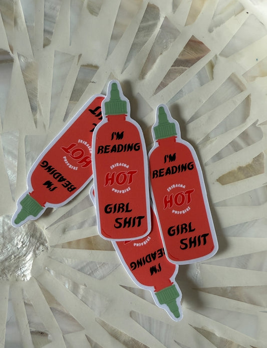 Reading Hot Girl Sh*t Stickers