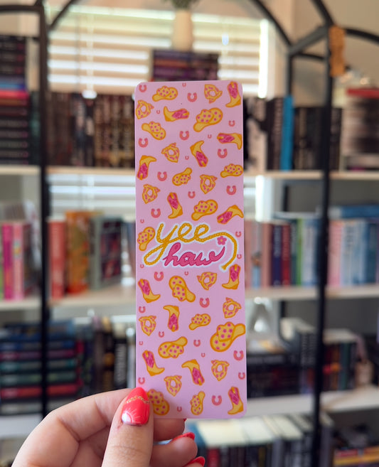 Strawberry Lemonade Cowgirl Summer Bookmark