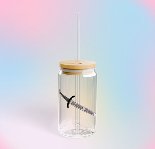 LOVE HURTS 16oz. Glass Cup