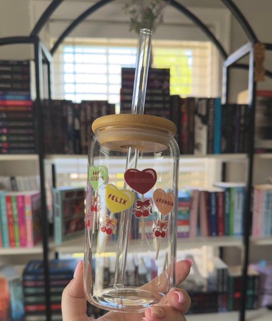 STAY SWEETZ 16oz. Glass Cup