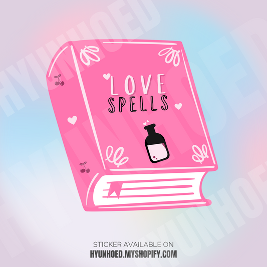 LOVE SPELLS STICKER