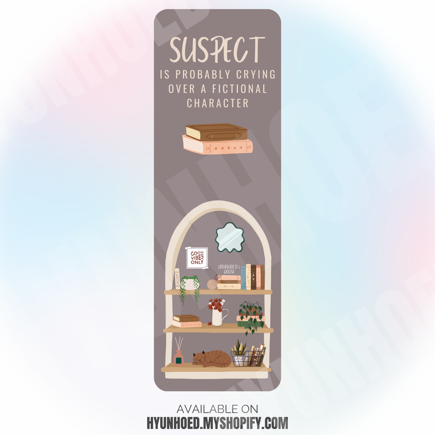 "SUSPECT" BOOKMARK