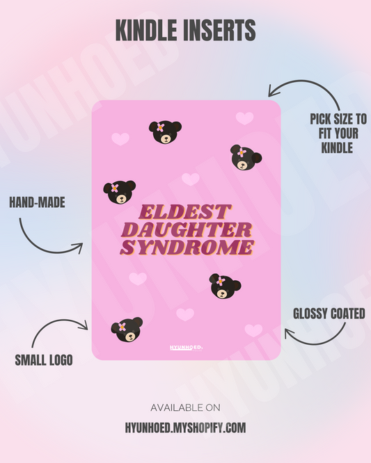 Bear-y Eldest Daughter Kindle Insert