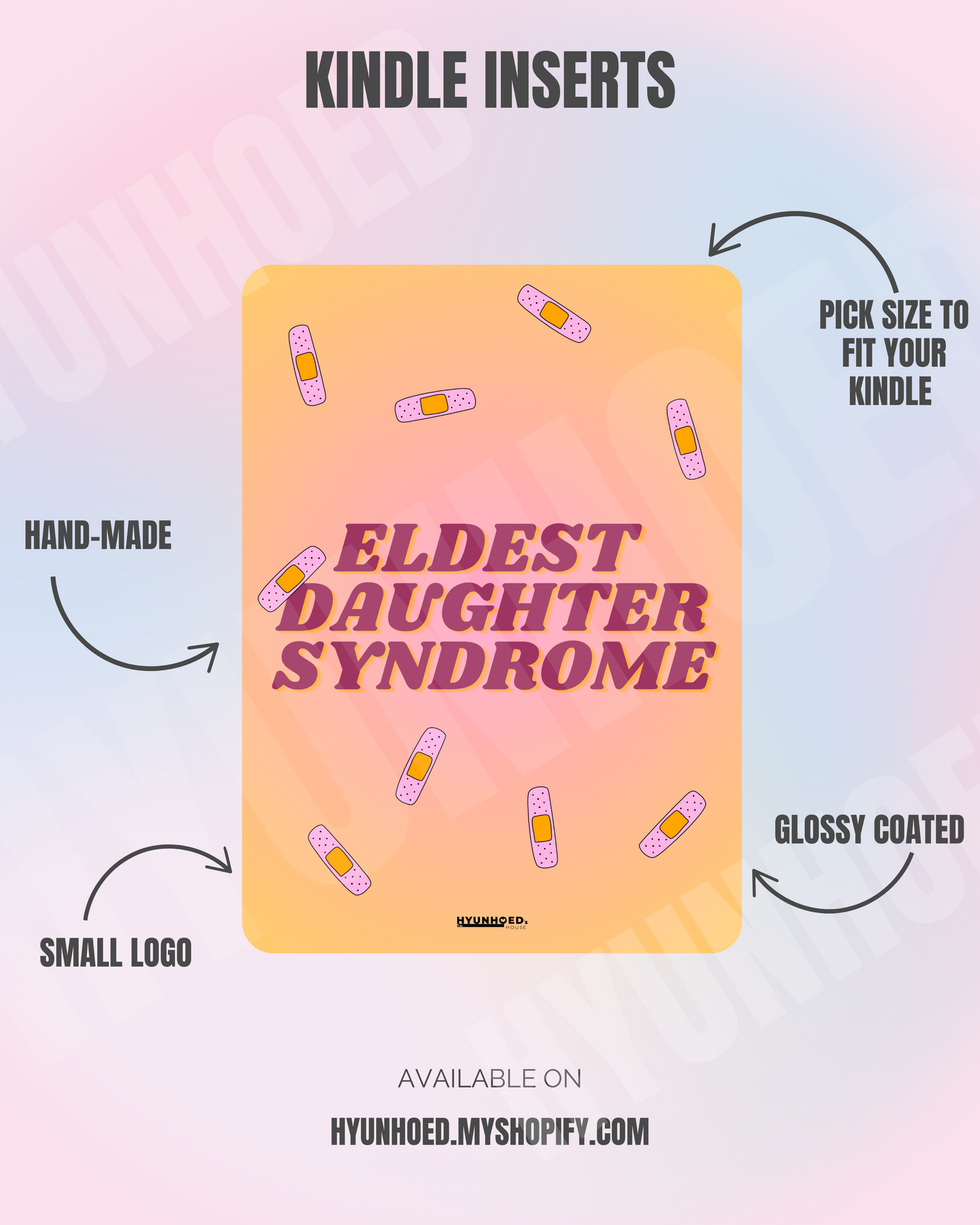 All Patched Up Eldest Daughter Kindle Insert