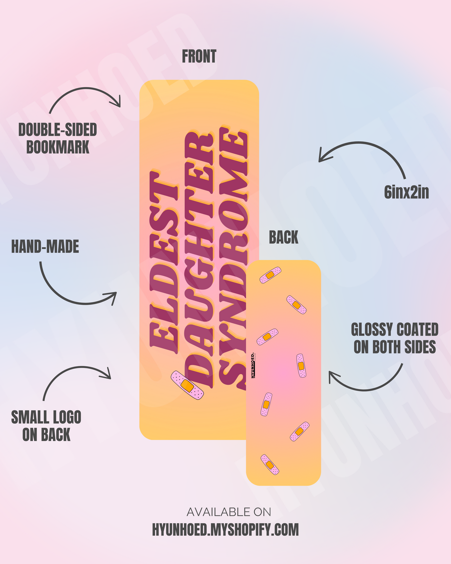 All Patched Up Eldest Daughter Syndrome Bookmark