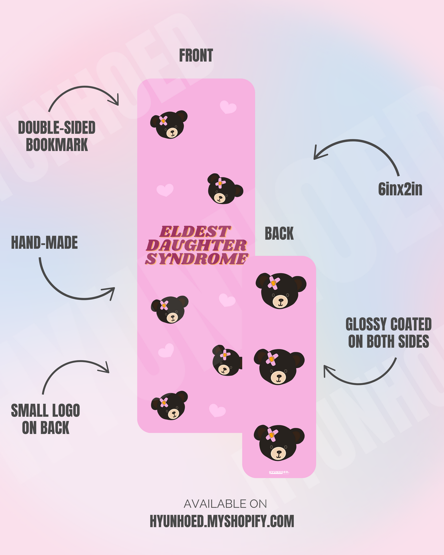 Bear-y Eldest Daughter Bookmark