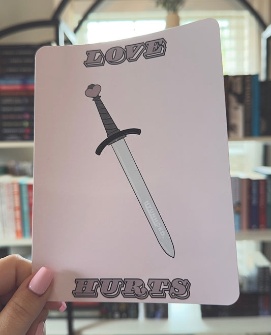LOVE HURTS Kindle Insert
