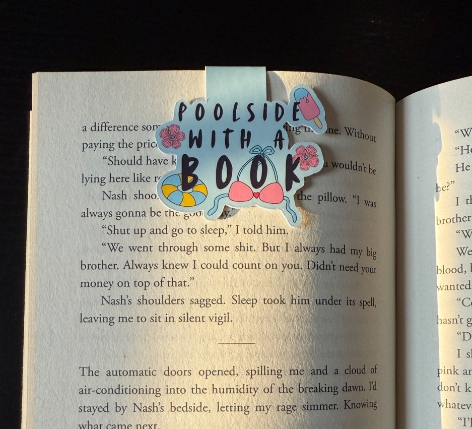 POOLSIDE Magnetic Bookmark