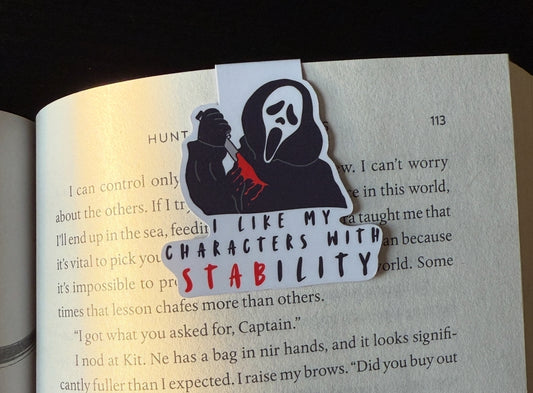 STABility Magnetic Bookmark