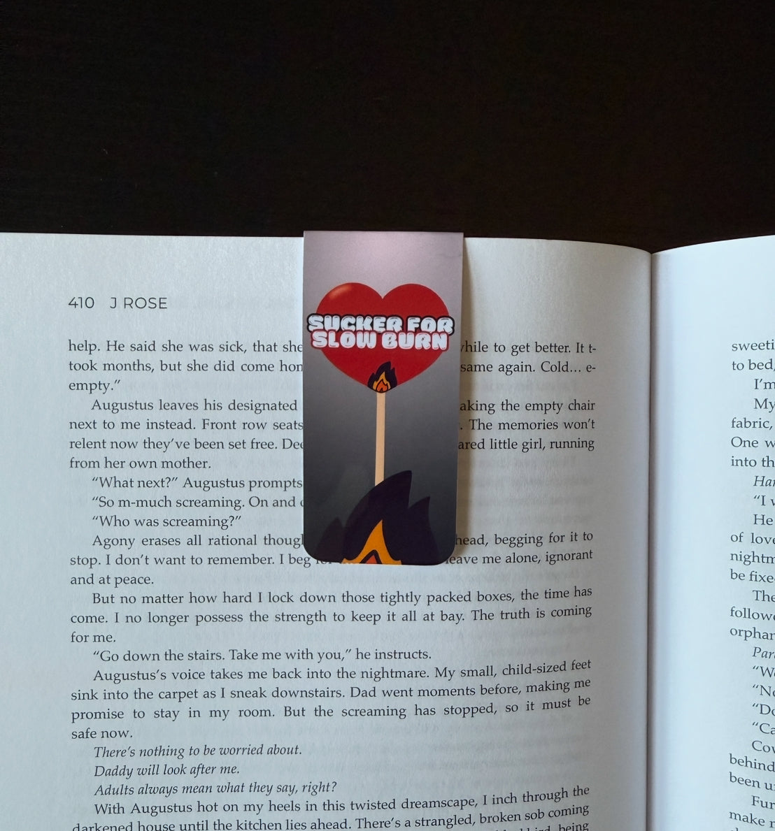 Sucker For Slow Burn Magnetic Bookmark