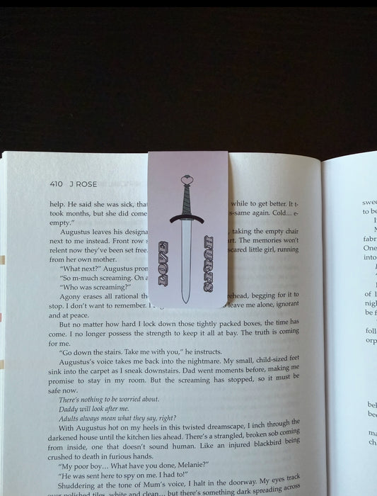 LOVE HURTS Magnetic Bookmark
