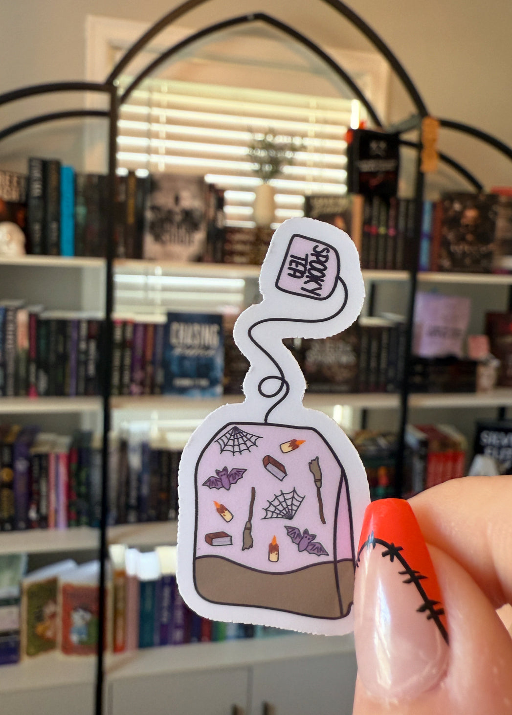 GOING BATS Tea Sticker