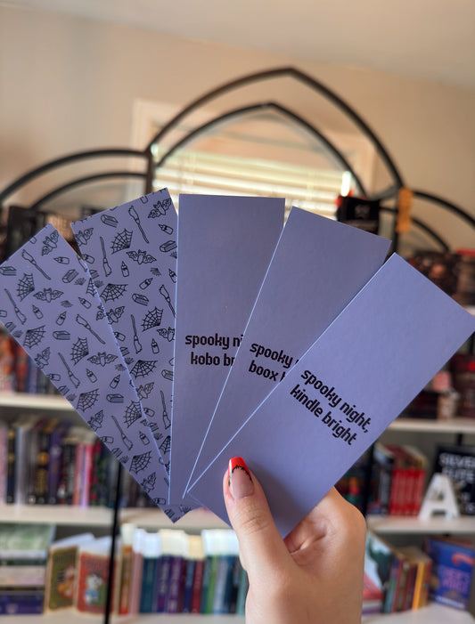 Bats & E-Readers Bookmark