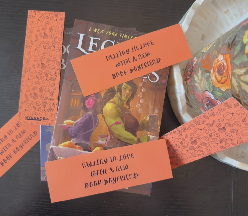 Falling for a Book BF Bookmark