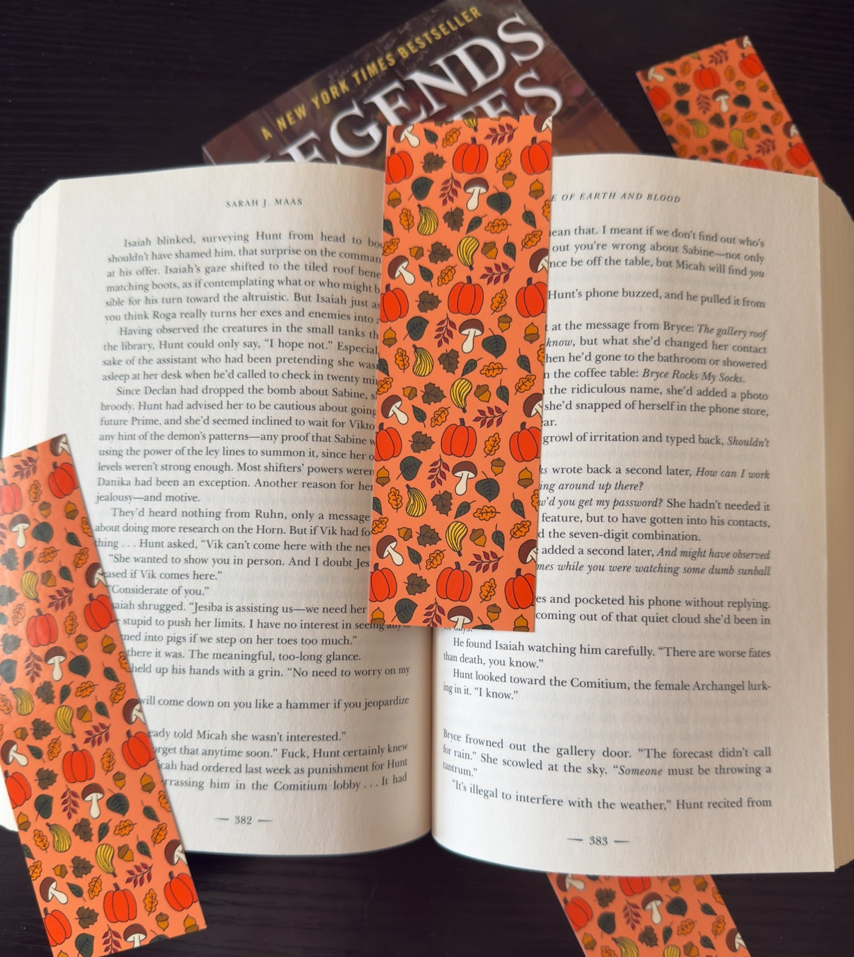 Falling for Harvest Bookmark