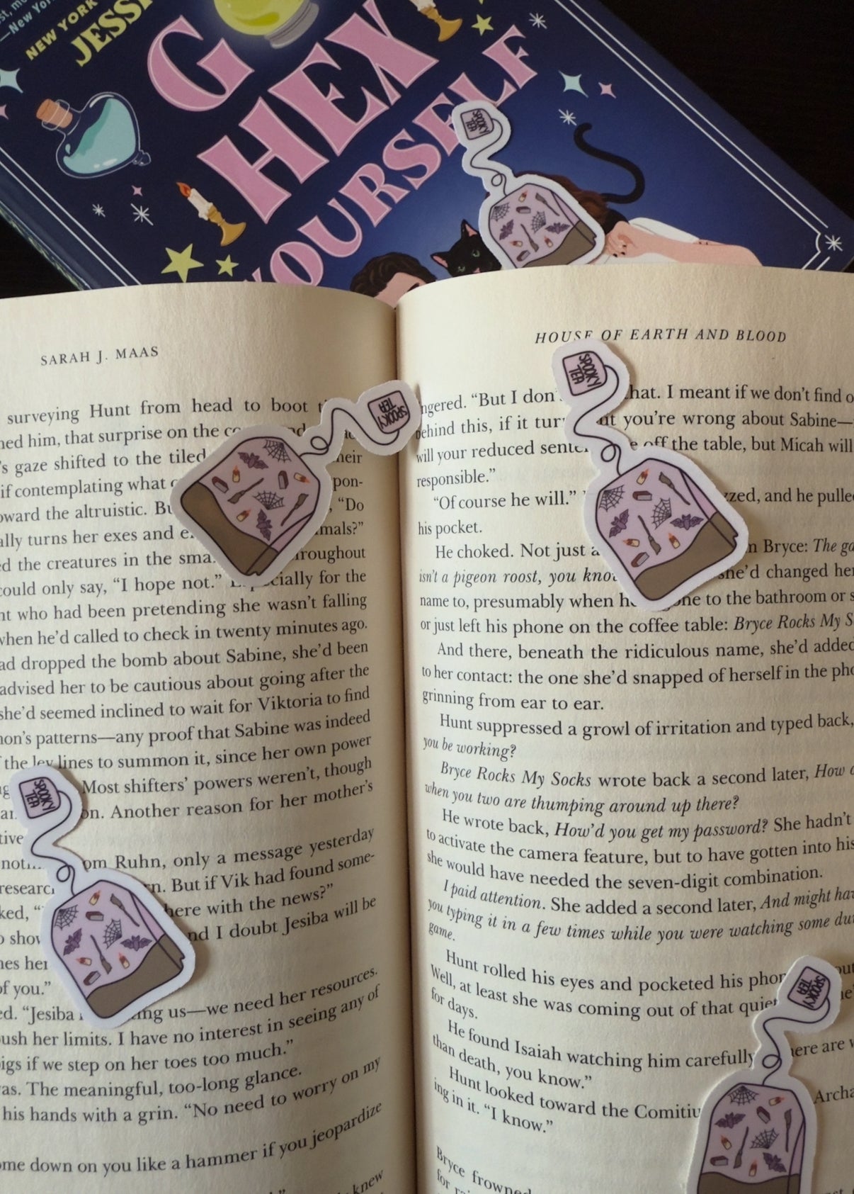 GOING BATS Tea Sticker