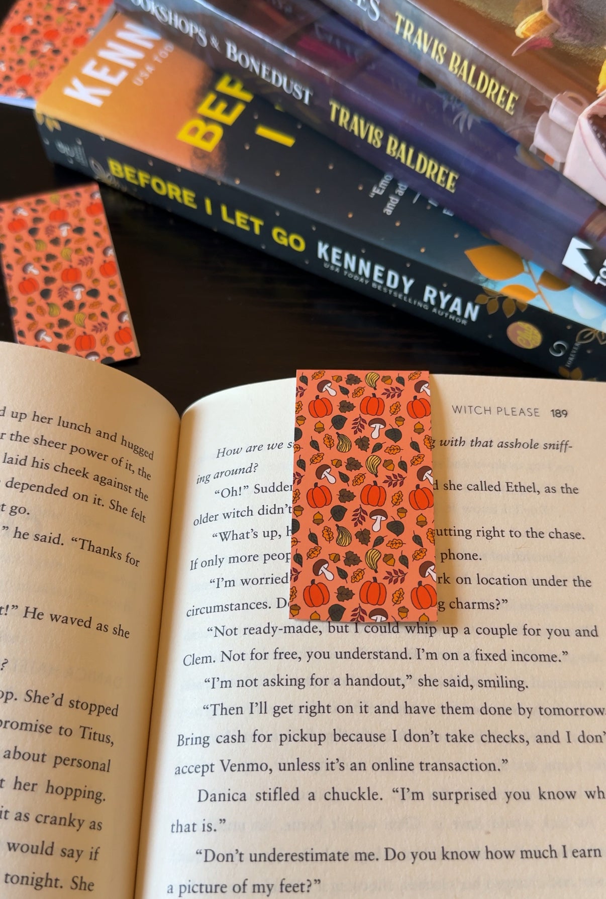 Falling for Harvest Magnetic Bookmark