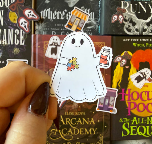 Neurodivergent Ghoul Sticker