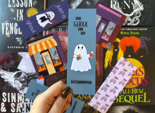 Neurodivergent Ghoul Bookmark