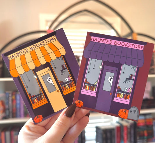Haunted Bookstore Wide Bookmark