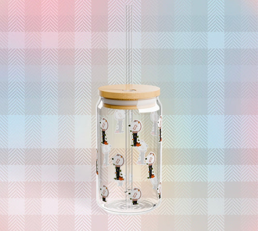 Fall Lightiny 16oz. Glass Cup